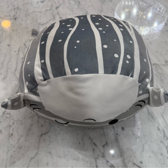 NEW Squishmallows Stackables 12" Sachie the Striped Grey Shark Whale 2023 - Picture 3 of 7